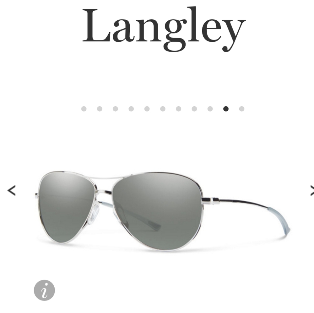 SMITH optics Langley silver/platinum